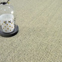 DÉCOWEB Tapis Sisal Tulum écru Ganse Coton Anthracite - 160 X 230 Cm 8 DÉCOWEB Tapis Sisal Tulum écru Ganse Coton Anthracite - 160 X 230 Cm -Tapis et paillasson Soldes 10360942 4