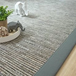 DÉCOWEB Tapis Tissé Plat Bornéo Silver Ganse Coton Vert De Gris - 140 X 200 Cm 9 DÉCOWEB Tapis Tissé Plat Bornéo Silver Ganse Coton Vert De Gris - 140 X 200 Cm -Tapis et paillasson Soldes 10361037 5