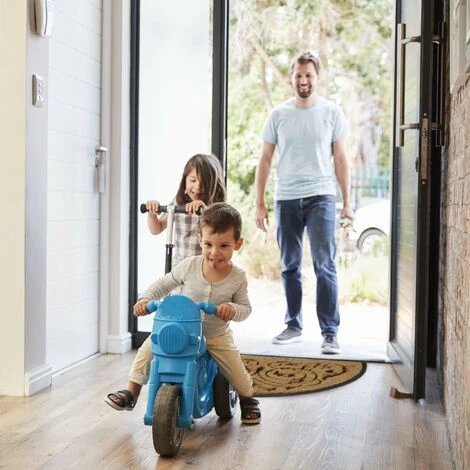 Relaxdays Paillasson Fibre De Coco Demi-lune 100 X 60 Cm Ornements, Marron 4 Relaxdays Paillasson Fibre De Coco Demi-lune 100 X 60 Cm Ornements, Marron – Image 4