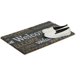 Relaxdays Paillasson En Fibres De Coco « Welcome » Tapis De Sol Porte D’entrée Tapis De Plancher 40 X 60 Cm Tapis D'accueil Dessous Antidérapant PVC Caoutchouc Essuie-pieds Saleté, Marron 8 Relaxdays Paillasson En Fibres De Coco « Welcome » Tapis De Sol Porte D’entrée Tapis De Plancher 40 X 60 Cm Tapis D'accueil Dessous Antidérapant PVC Caoutchouc Essuie-pieds Saleté, Marron -Tapis et paillasson Soldes 10364309 4