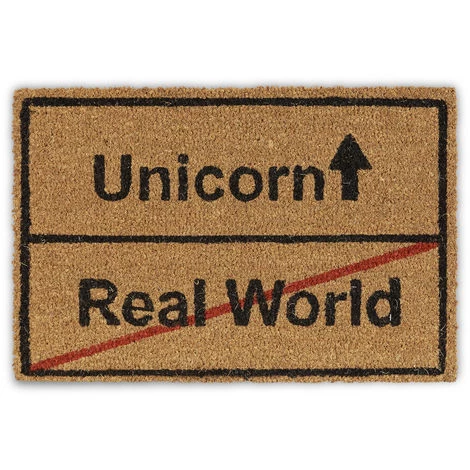 Relaxdays Paillasson Fibre De Coco Licorne 40 X 60 Cm Tapis D’entrée Porte Extérieur Antidérapant PVC, Nature Noir 1 Relaxdays Paillasson Fibre De Coco Licorne 40 X 60 Cm Tapis D’entrée Porte Extérieur Antidérapant PVC, Nature Noir