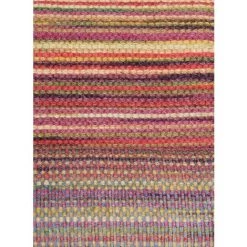 UNAMOURDETAPIS Tapis Salon 60x110 Cm Rectangulaire PENJADO Rouge Entrée Tissé à La Main - Rouge -Tapis et paillasson Soldes 10404962 4