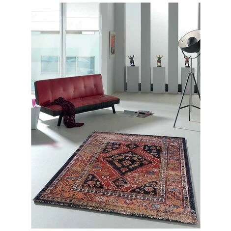 UNAMOURDETAPIS Tapis Orient Style 120x170 Cm Rectangulaire ORIENT ESKI MADALYON 1 Beige Salon Adapté Au Chauffage Par Le Sol - Beige 5 UNAMOURDETAPIS Tapis Orient Style 120x170 Cm Rectangulaire ORIENT ESKI MADALYON 1 Beige Salon Adapté Au Chauffage Par Le Sol - Beige – Image 5