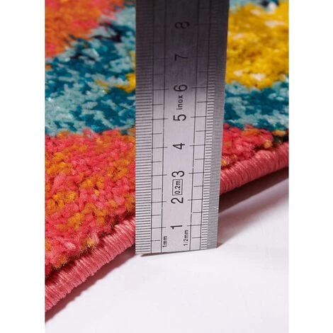 UNAMOURDETAPIS 240x340 - Tapis Berbère Salon Et Salle A Manger 240x340 Cm Multicolore Rectangulaire - Multicolore 4 UNAMOURDETAPIS 240x340 - Tapis Berbère Salon Et Salle A Manger 240x340 Cm Multicolore Rectangulaire - Multicolore – Image 4