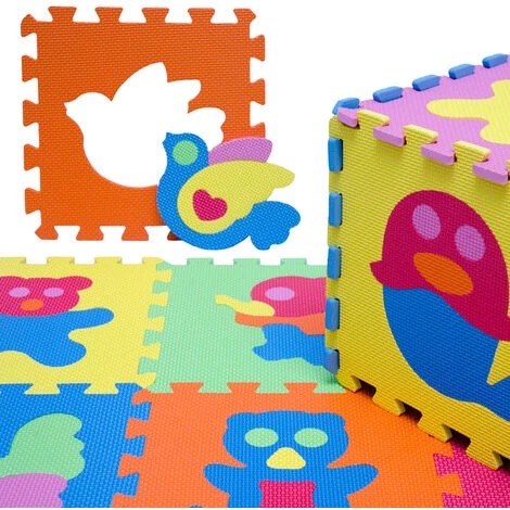 LittleTom Tapis De Jeu Doux Pour Bébé Dalles Puzzle En Mousse Enfants Animaux 2 LittleTom Tapis De Jeu Doux Pour Bébé Dalles Puzzle En Mousse Enfants Animaux – Image 2