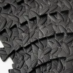 Eyepower Protections Sol En Mousse EVA 10mm D'épaisseur Tapis Puzzle De Fitness Sport Composé De 9 Fragments Dimension Globale 0,81qm Extensible Noir -Tapis et paillasson Soldes 10978050 5