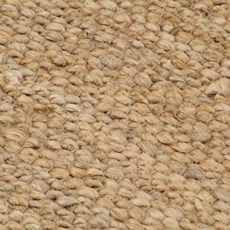 VidaXL Tapis Tissé à La Main Jute 120 X 180 Cm Naturel - Beige 5 VidaXL Tapis Tissé à La Main Jute 120 X 180 Cm Naturel - Beige – Image 5
