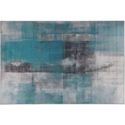 BELIANI Tapis En Tissu Multicolore 200x140cm - Multicolore