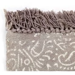 VidaXL Tapis Kilim Coton 160 X 230 Cm Avec Motif Taupe - Taupe 6 VidaXL Tapis Kilim Coton 160 X 230 Cm Avec Motif Taupe - Taupe -Tapis et paillasson Soldes 11274468 3