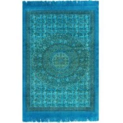 Tapis Kilim Coton Avec Motif 120 X 180 Cm VidaXL