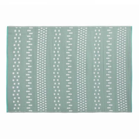 SOLYS Tapis Rectangulaire L Polypropylène Bleu 180 X 120 Cm - Bleu 1 SOLYS Tapis Rectangulaire L Polypropylène Bleu 180 X 120 Cm - Bleu