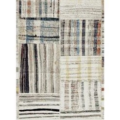UNAMOURDETAPIS Tapis Berbère Style 280x380 Cm Rectangulaire MOROCCO CARRE Beige Grand Salon Adapté Au Chauffage Par Le Sol - Beige -Tapis et paillasson Soldes 11713158 4