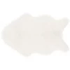 ATMOSPHERA, CRÉATEUR D'INTÉRIEUR Tapis Fausse Fourrure 60x90 Cm - Blanc
