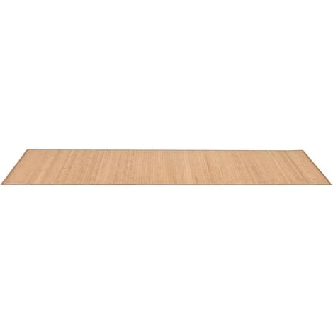 VidaXL Tapis Bambou 80 X 200 Cm Marron - Brun 3 VidaXL Tapis Bambou 80 X 200 Cm Marron - Brun – Image 3