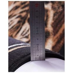 UNAMOURDETAPIS Tapis Salon 60x110 Cm Rectangulaire BC TIGER Noir Entrée Adapté Au Chauffage Par Le Sol - Noir -Tapis et paillasson Soldes 11775965 5