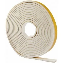 GEKO Joint Adhésif PVC Blanc, Profil 'I' 6M