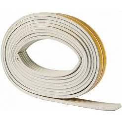 GEKO Joint Adhésif Caoutchouc Blanc Profil 'E' 6M