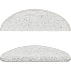 VidaXL 15 Pcs Tapis D'escalier Blanc 56 X 20 Cm - Blanc 7 VidaXL 15 Pcs Tapis D'escalier Blanc 56 X 20 Cm - Blanc -Tapis et paillasson Soldes 12596613 3