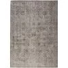 DELADECO Tapis Gris Intérieur Et Extérieur Vintage Plat Tatu Gris 120x170 - Gris