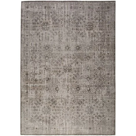 DELADECO Tapis Gris Intérieur Et Extérieur Vintage Plat Tatu Gris 120x170 - Gris 1 DELADECO Tapis Gris Intérieur Et Extérieur Vintage Plat Tatu Gris 120x170 - Gris