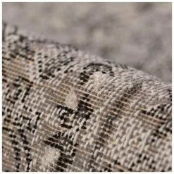 DELADECO Tapis Gris Intérieur Et Extérieur Vintage Plat Tatu Gris 120x170 - Gris 8 DELADECO Tapis Gris Intérieur Et Extérieur Vintage Plat Tatu Gris 120x170 - Gris -Tapis et paillasson Soldes 12674104 4