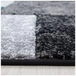 Tapis Moderne En Polypropylène AlloTapis Nastasia Turquoise 80x150 - Turquoise -Tapis et paillasson Soldes 12674624 3