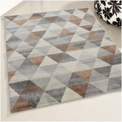 ALLOTAPIS Tapis Scandinave à Courtes Mèches Géométrique Olivetto Marron 80x150 - Marron 7 ALLOTAPIS Tapis Scandinave à Courtes Mèches Géométrique Olivetto Marron 80x150 - Marron -Tapis et paillasson Soldes 12953199 3