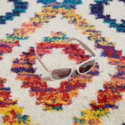 UNAMOURDETAPIS Tapis Berbère Style 40x60 Cm Rectangulaire OURIKA MK 06 Multicolore Entrée Adapté Au Chauffage Par Le Sol - Multicolore 7 UNAMOURDETAPIS Tapis Berbère Style 40x60 Cm Rectangulaire OURIKA MK 06 Multicolore Entrée Adapté Au Chauffage Par Le Sol - Multicolore -Tapis et paillasson Soldes 12964121 3