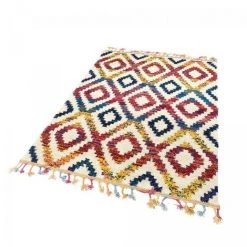 UNAMOURDETAPIS Tapis Berbère Style 40x60 Cm Rectangulaire OURIKA MK 06 Multicolore Entrée Adapté Au Chauffage Par Le Sol - Multicolore 9 UNAMOURDETAPIS Tapis Berbère Style 40x60 Cm Rectangulaire OURIKA MK 06 Multicolore Entrée Adapté Au Chauffage Par Le Sol - Multicolore -Tapis et paillasson Soldes 12964121 5