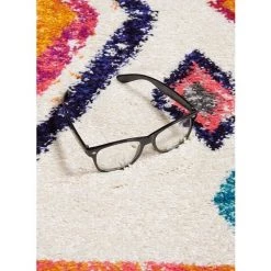 UNAMOURDETAPIS Tapis Berbère Style 40x60 Cm Rectangulaire OURIKA MK 04 Multicolore Entrée Adapté Au Chauffage Par Le Sol - Multicolore -Tapis et paillasson Soldes 12975398 3