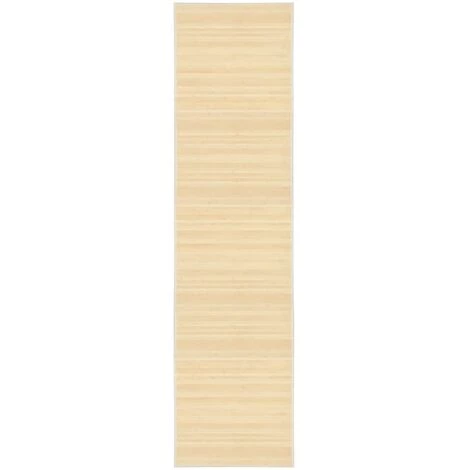 VidaXL Tapis Bambou 80 X 300 Cm Naturel - Brun 1 VidaXL Tapis Bambou 80 X 300 Cm Naturel - Brun