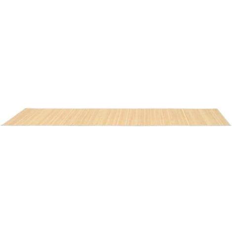 VidaXL Tapis Bambou 80 X 300 Cm Naturel - Brun 3 VidaXL Tapis Bambou 80 X 300 Cm Naturel - Brun – Image 3