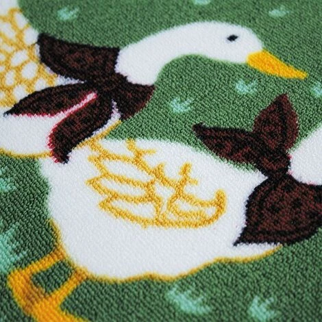 THEDECOFACTORY BIO LINE - <p>Tapis De Cuisine Antidérapant Avec Des Oies Multi 60x40 - Multicolore 3 THEDECOFACTORY BIO LINE - <p>Tapis De Cuisine Antidérapant Avec Des Oies Multi 60x40 - Multicolore – Image 3