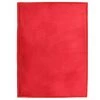 THEDECOFACTORY FLANELLE - <p>Tapis Aspect Velours Extra-doux Rouge 60x120 - Rouge
