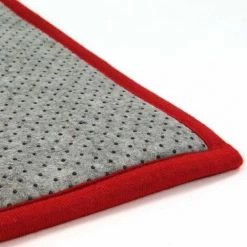 THEDECOFACTORY FLANELLE - <p>Tapis Aspect Velours Extra-doux Rouge 60x120 - Rouge 7 THEDECOFACTORY FLANELLE - <p>Tapis Aspect Velours Extra-doux Rouge 60x120 - Rouge -Tapis et paillasson Soldes 13246892 3