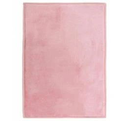 THEDECOFACTORY FLANELLE - <p>Tapis Aspect Velours Extra-doux Rose 60x120 - Rose