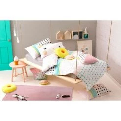 THEDECOFACTORY FLANELLE - <p>Tapis Aspect Velours Extra-doux Rose 60x120 - Rose 8 THEDECOFACTORY FLANELLE - <p>Tapis Aspect Velours Extra-doux Rose 60x120 - Rose -Tapis et paillasson Soldes 13246893 4