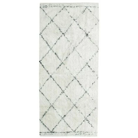 THEDECOFACTORY BERBERE LOSANGE - <p>Tapis En Coton à Motifs Losanges écru Naturel 80x180 - Beige 1 THEDECOFACTORY BERBERE LOSANGE - <p>Tapis En Coton à Motifs Losanges écru Naturel 80x180 - Beige