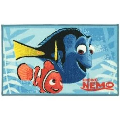 THEDECOFACTORY DISNEY - <p>Tapis Imprimé Nemo, Disney Bleu 80x50 - Bleu