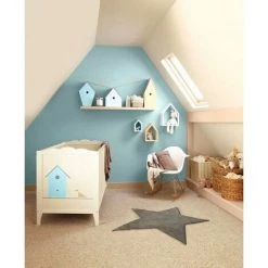 THEDECOFACTORY FLANELLE - <p>Tapis Forme étoile Extra-doux Taupe 90x90 - Marron 7 THEDECOFACTORY FLANELLE - <p>Tapis Forme étoile Extra-doux Taupe 90x90 - Marron -Tapis et paillasson Soldes 13246963 4