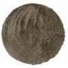 THEDECOFACTORY NEO YOGA - <p>Tapis Rond à Poils Longs Extra-doux Taupe Diam.90 - Taupe