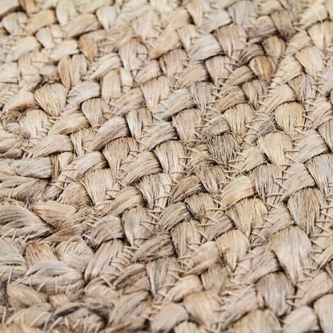 THEDECOFACTORY VEGETAL JUTE - <p>Tapis Tressé En Jute Naturel 120x170 - Beige 4 THEDECOFACTORY VEGETAL JUTE - <p>Tapis Tressé En Jute Naturel 120x170 - Beige – Image 4