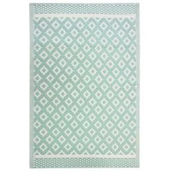 THEDECOFACTORY NATOU - <p>Tapis D'extérieur Motifs Géométriques Vert 120x180 - Vert