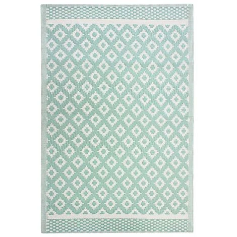 THEDECOFACTORY NATOU - <p>Tapis D'extérieur Motifs Géométriques Vert 120x180 - Vert 1 THEDECOFACTORY NATOU - <p>Tapis D'extérieur Motifs Géométriques Vert 120x180 - Vert