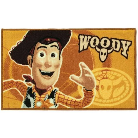 THEDECOFACTORY DISNEY - <p>Tapis Imprimé Woody De Toy Story, Disney Jaune 80x50 - Jaune 1 THEDECOFACTORY DISNEY - <p>Tapis Imprimé Woody De Toy Story, Disney Jaune 80x50 - Jaune