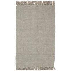 THEDECOFACTORY SIMPLY COTON - <p>Tapis 100% Coton Gris 50x80 - Gris