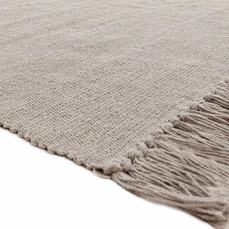 THEDECOFACTORY SIMPLY COTON - <p>Tapis 100% Coton Gris 50x80 - Gris 2 THEDECOFACTORY SIMPLY COTON - <p>Tapis 100% Coton Gris 50x80 - Gris – Image 2