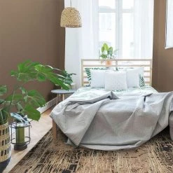 THEDECOFACTORY DJERBA - <p>Tapis Aux Motifs Vintages Et Orientaux Beige 140x200 - Beige -Tapis et paillasson Soldes 13248047 4