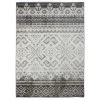 THEDECOFACTORY ARMONI - <p>Tapis à Poils Courts à Motifs Losanges Gris 120x170 - Gris