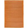 THEDECOFACTORY UNITED - <p>Tapis En Jonc De Mer Orange 70x110 - Orange